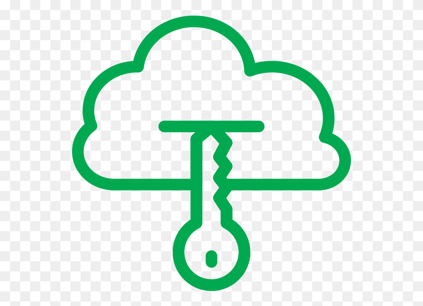 555x549 A Hybrid Cloud Solution Means That You Have Some Servers Graphics, Cross, Symbol, Hook HD PNG Download