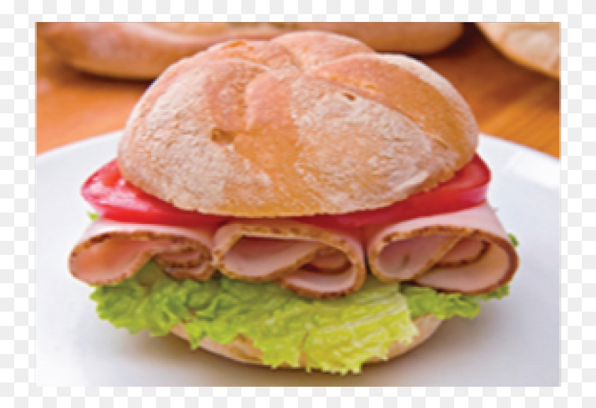 743x516 A Knock Your Socks Off Use Of Leftover Roast Turkey Turkey Sandwich On A Roll, Burger, Food, Bread HD PNG Download