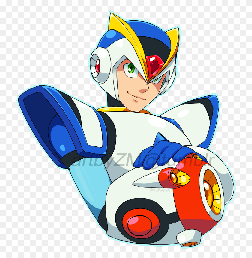 732x800 Descargar Png A Last Minute X For Draw Megaman Day My Light Armor Megaman X, Graphics, Angry Birds Hd Png