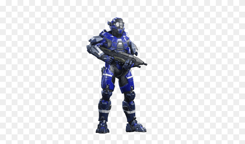 271x433 A Legendary Req Card Will Score You This Sweet Armor Halo 5 Blue Spartan, Toy, Robot HD PNG Download