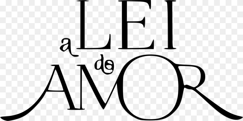 A Lei Do Amor Logo, Text Sticker PNG