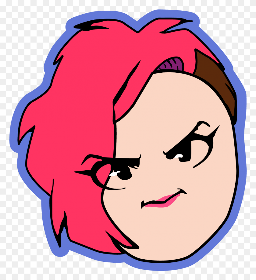 1066x1178 A Less Pixelated Comic Book Girl 1939s Grump Game Grump Heads, Face, Graphics HD PNG Download