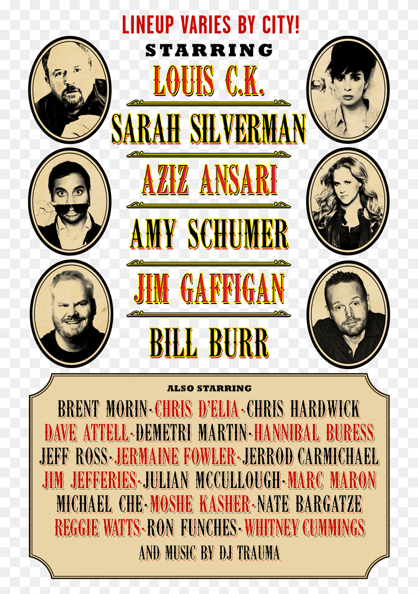 729x1134 A List Of A List Comedy At The 2014 Funny Or Die Oddball Poster, Advertisement, Flyer, Paper HD PNG Download