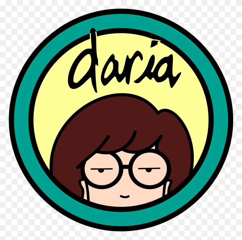 1200x1189 A Look Back At The Classic Mtv Series Daria Morgendorffer, Label, Text, Poster HD PNG Download
