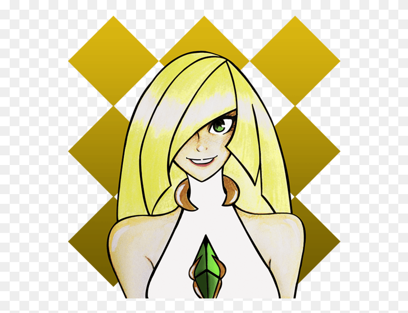 562x585 A Look Into Lusamine, Person, Human HD PNG Download