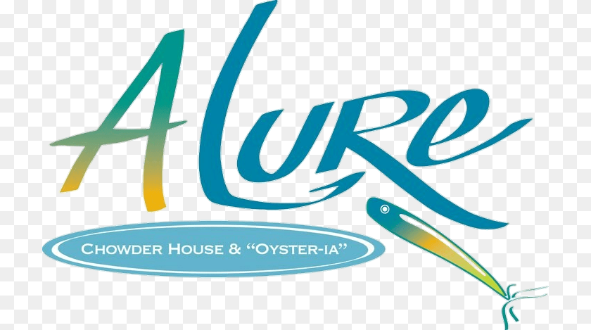 720x469 A Lure Chowder House Amp Oysteria Graphic Design, Text, Animal, Shark, Fish Transparent PNG