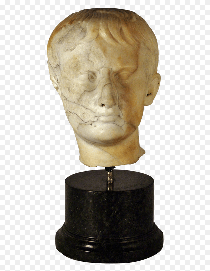 470x1024 A M Bronze Sculpture, Head, Figurine HD PNG Download