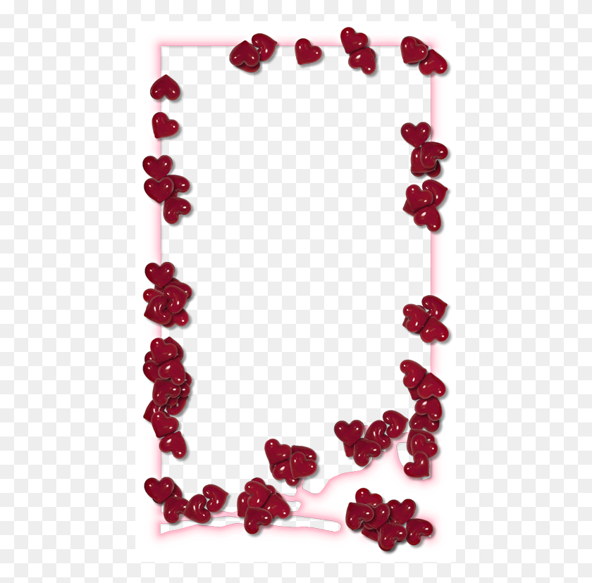 455x768 Descargar Png Mapa De Okaloosa Con Un Contorno De Resplandor Rosa E Imagen Aleatoriamente Transparente Marco De San Valentín, Planta, Gráficos Hd Png