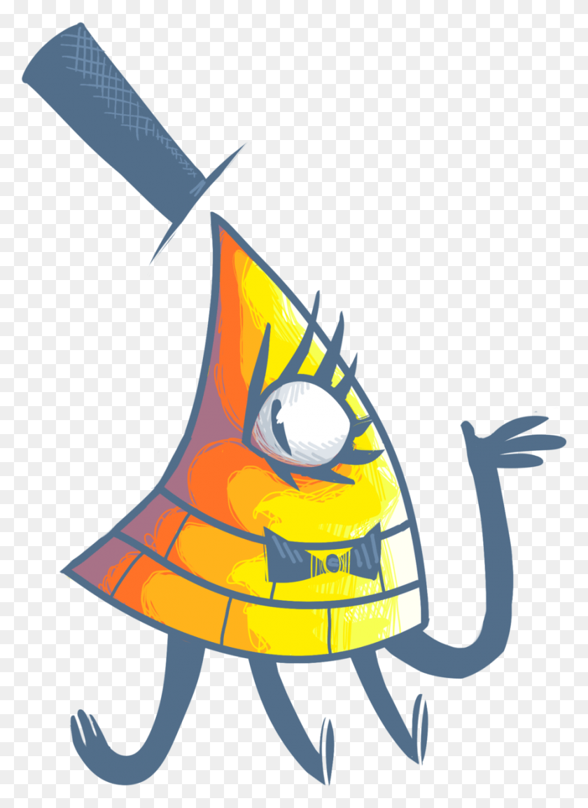 885x1242 A Me Bill Cipher Bill Cipher Fanart Transparent, Clothing, Apparel, Outdoors HD PNG Download
