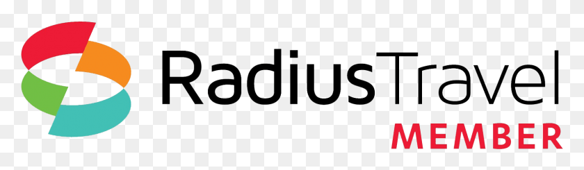 1537x365 A Member Of The Radius Global Network Radius Travel Member, Text, Alphabet, Symbol HD PNG Download