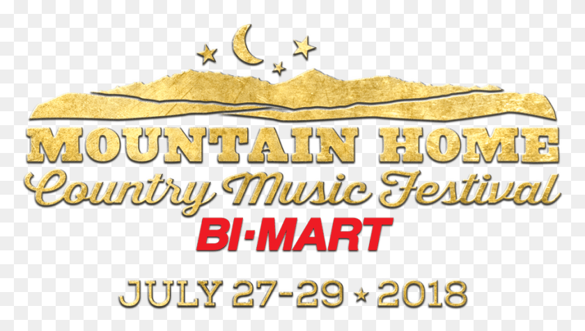 900x480 Descargar Png Una Milla De Altura De Música Country Y Camping Festival De Música Country Logo Mountain Home 2018, Etiqueta, Texto, Word Hd Png