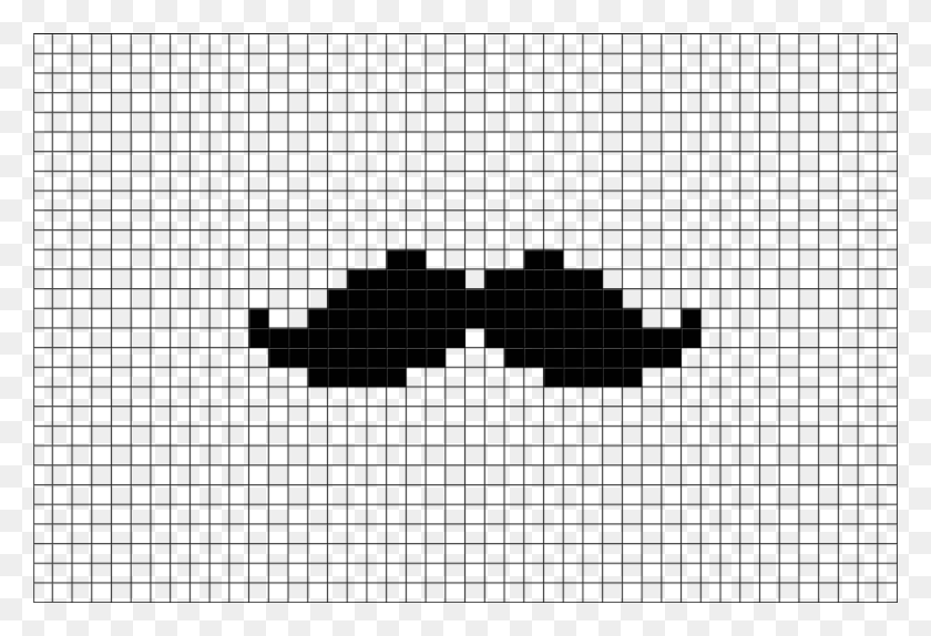 880x581 A Moustache Is Facial Hair Grown On The Upper Lip Pixel Art Mustache, Outdoors, Nature, Astronomy HD PNG Download