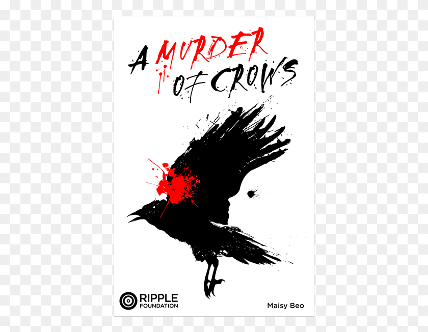 395x592 A Murder Of Crows Escrito Por Maisy Beo Parrot, Animal, Bird Hd Png