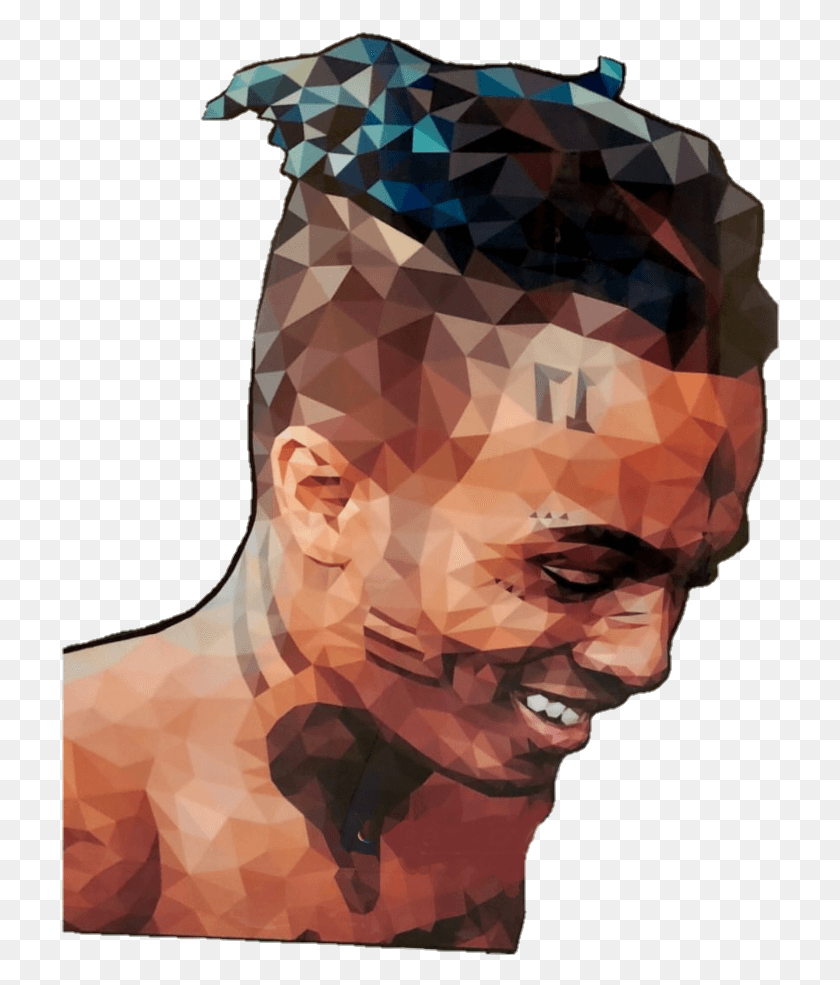 722x925 A New Beautiful Drawing For The Real Ones Xxxtentacion, Head, Face, Collage HD PNG Download