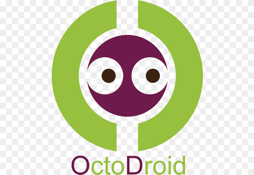 A New Logo For Octodroid Github U2014 Steemit Circle, Purple, Disk Transparent PNG