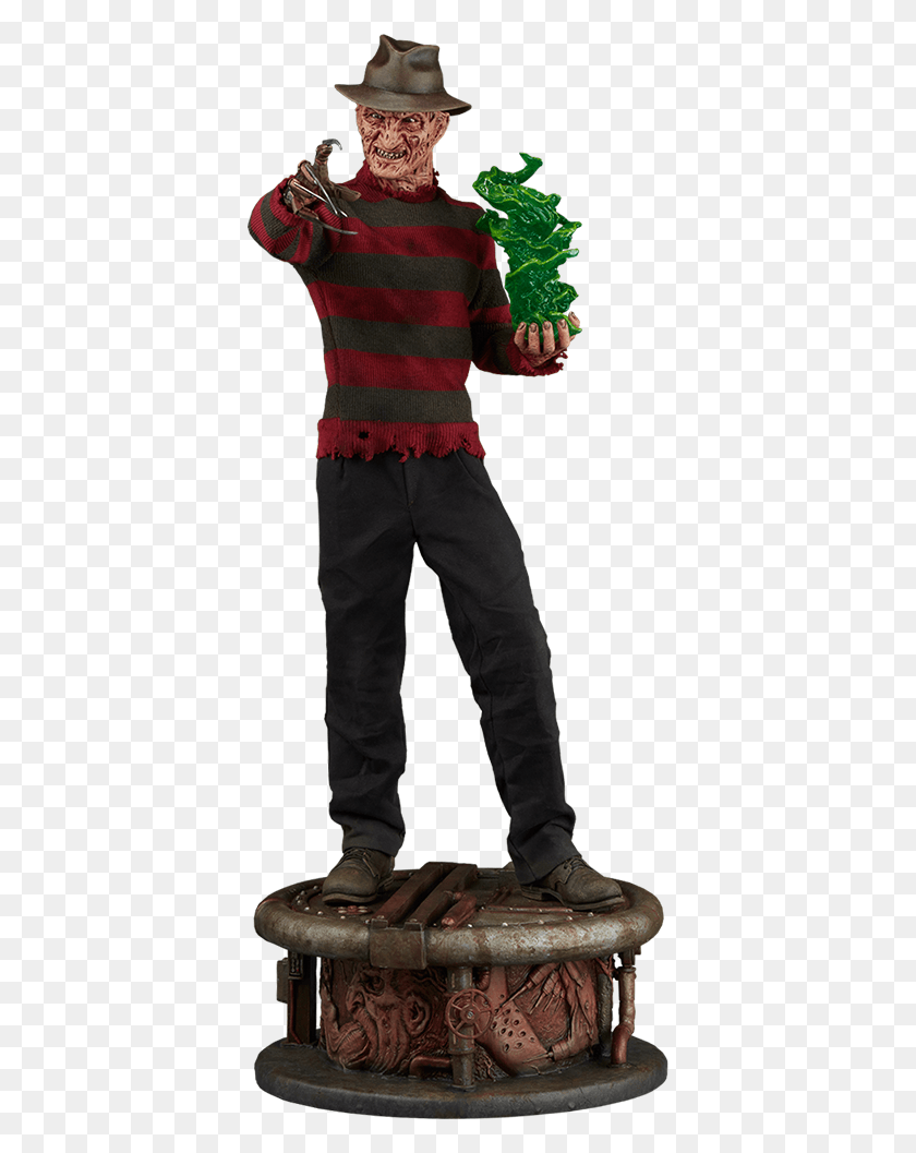 387x997 A Nightmare On Elm Street Freddy Krueger Premium Format Freddy Figurine, Pants, Clothing, Apparel HD PNG Download