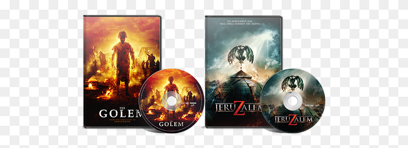 501x246 A Paz Brother39s Double Feature Golem 2019 Dvd, Person, Human, Disk HD PNG Download