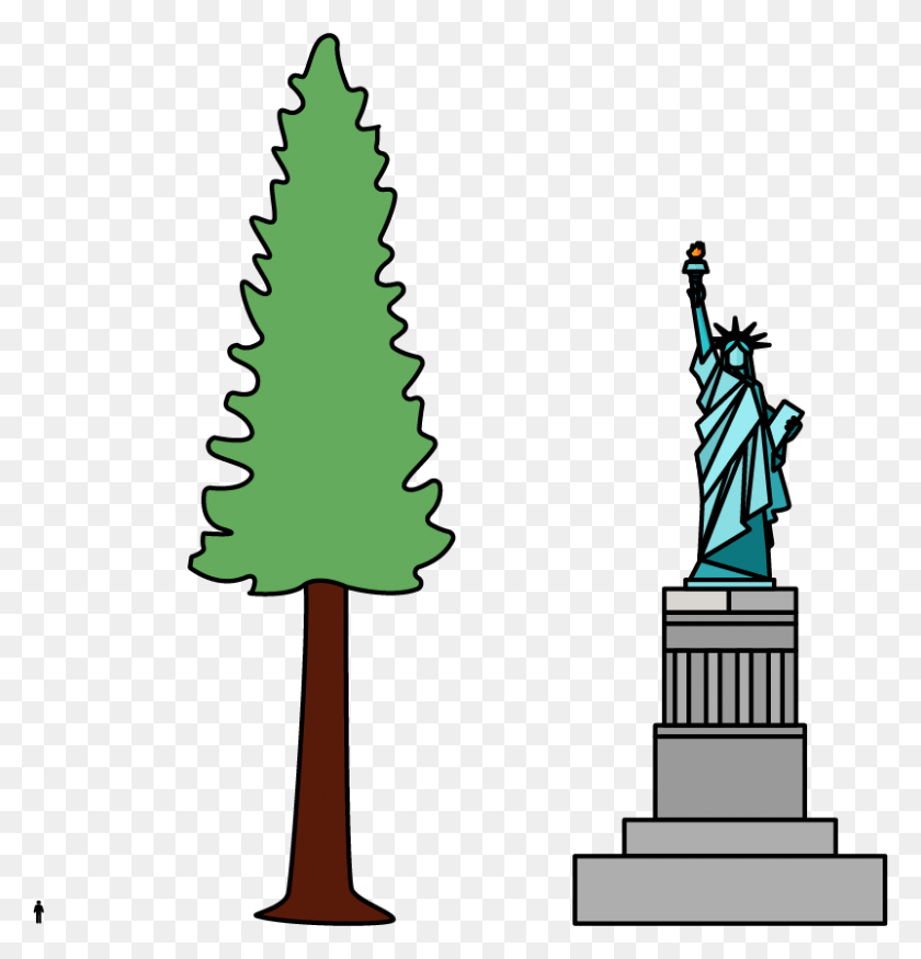 802x838 Человек Гиперион И Статуя Свободы Иллюстрация, Дерево, Растение, Человек Hd Png Скачать