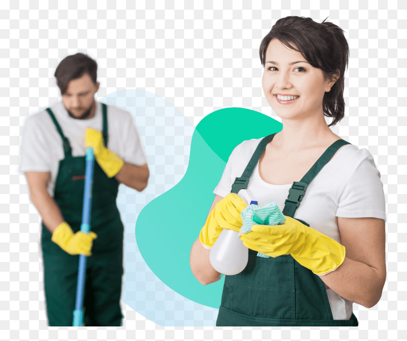 1154x952 A Polished Solution For Janitorial Time Tracking Cleaning Girls, Person, Human HD PNG Download