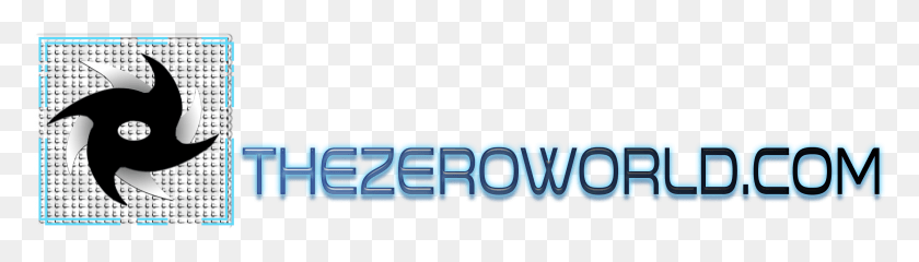 2567x594 A Quick Logo Designed In Photoshop For Thezeroworld Computer Case, Text, Symbol, Trademark HD PNG Download