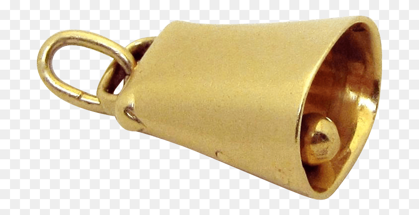 695x372 A Rare And Remarkable Vintage 14k Gold 3d Tiffany Co Gold Cowbell, Scroll, Ivory, Cuff HD PNG Download