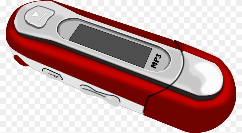 800x462 A Red Old Style Mp3 Player, Computer Hardware, Electronics, Hardware, Dynamite PNG