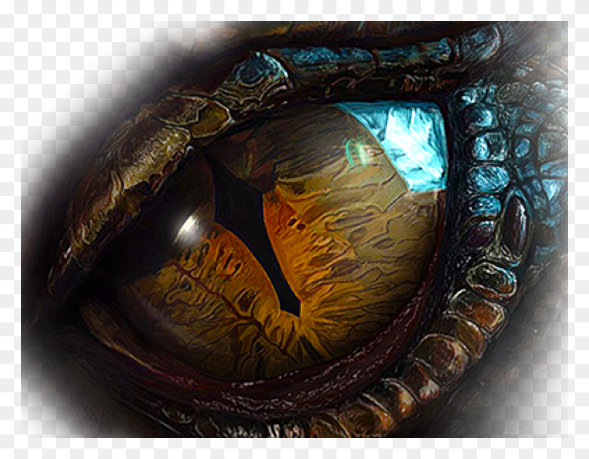 1440x1099 Грубое Пробуждение Smaug Eye, Орнамент Hd Png Скачать