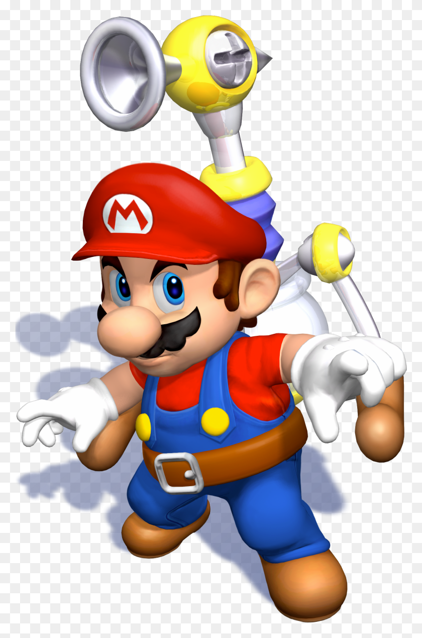 1387x2151 Descargar Png Un Salvapantallas Que Reproduce El Bucle De Introducción Para Super Mario Super Mario Sunshine Mario, Toy, Person, Human Hd Png