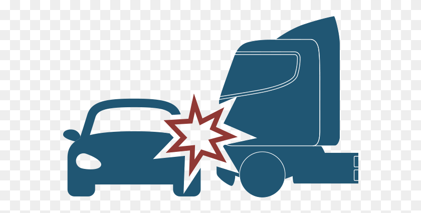590x365 A Semi Tractor Trailer Contact The Attorneys At M, Symbol, Star Symbol HD PNG Download