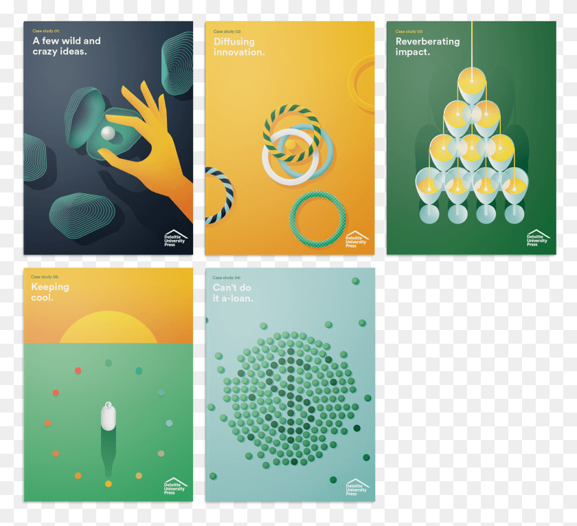 1707x1543 A Series Of Case Study Covers Illustrated For Deloitte Deloitte Illustration, Poster, Advertisement, Collage HD PNG Download
