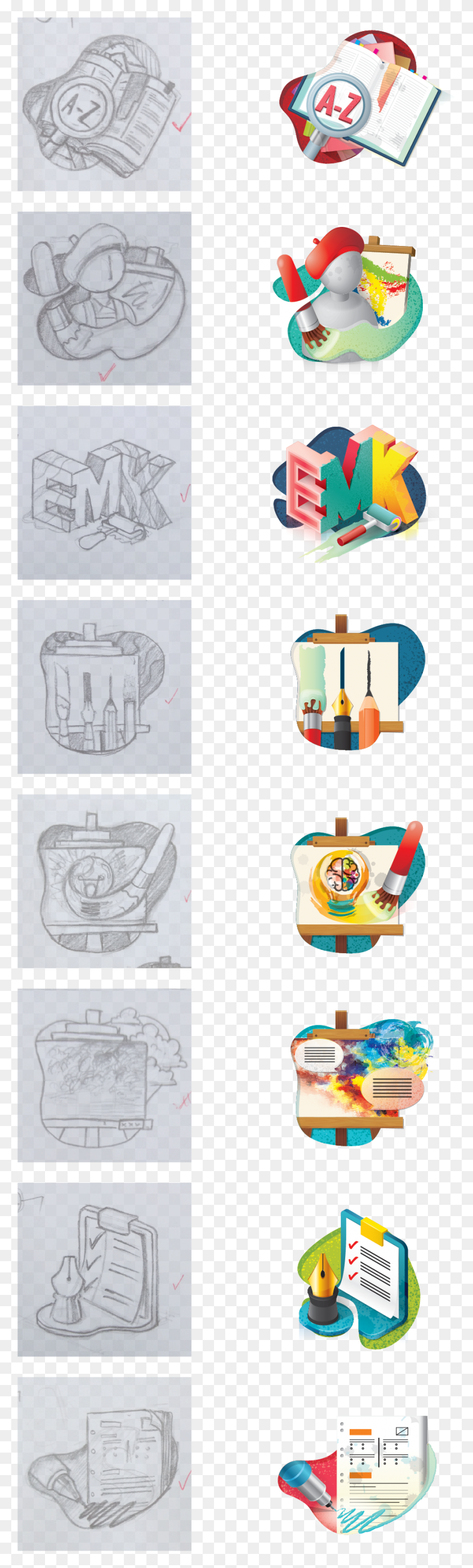 899x3141 A Series Of Icons Design Was Designed For The Contents Illustration, Label, Text HD PNG Download