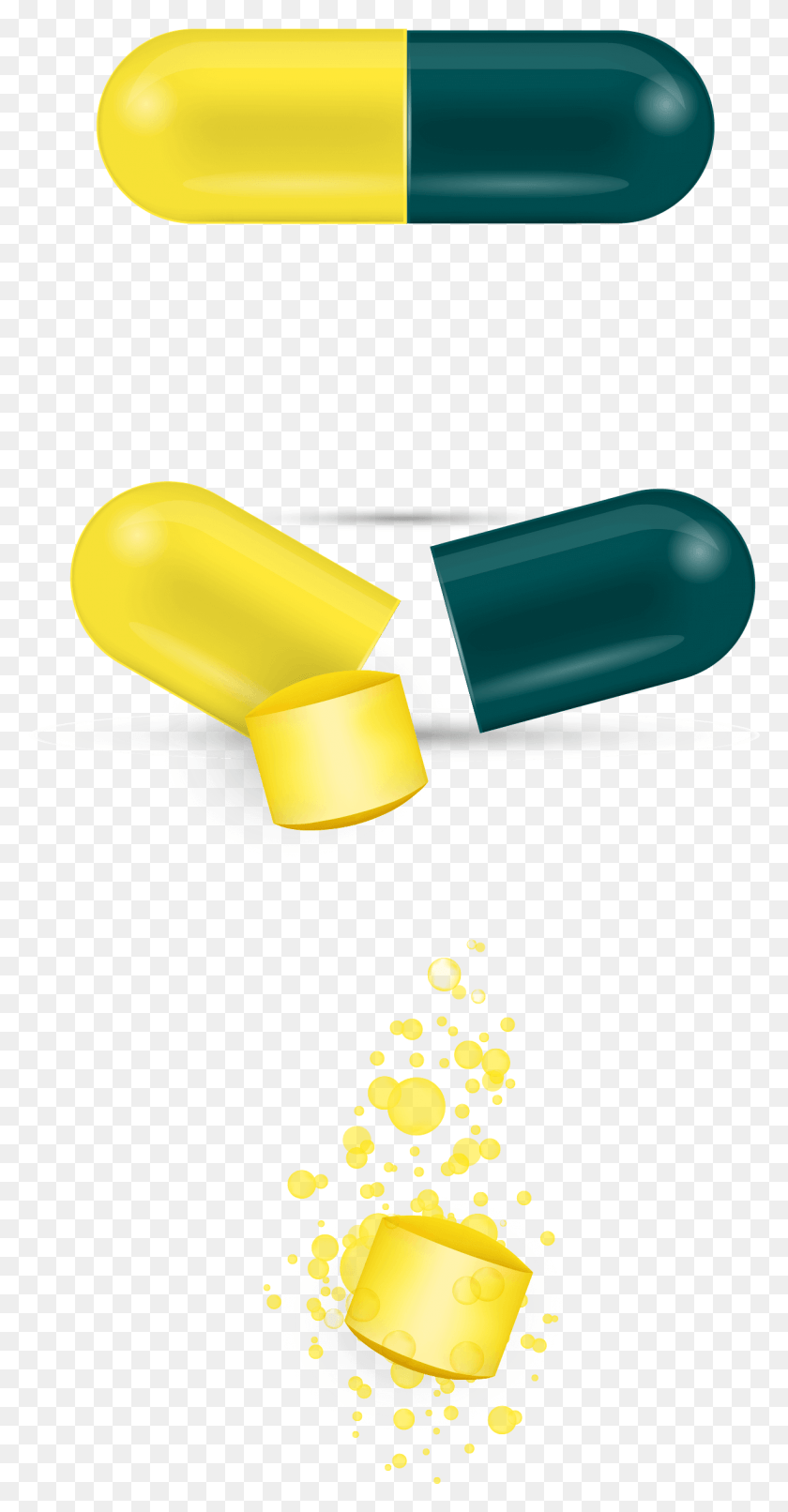 1223x2435 A Series Of Three Pills Demonstrates Ximino Extended Pill, Capsule, Medication HD PNG Download