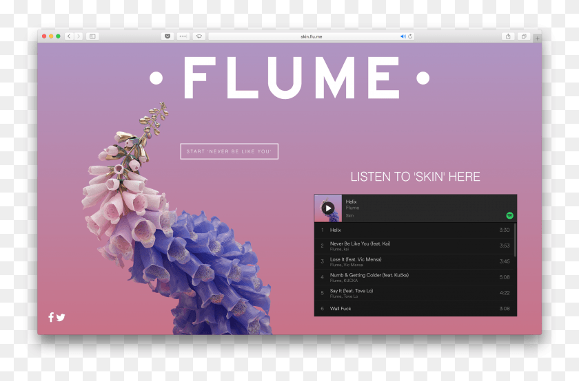 3071x1945 A Series Of Two Interactive Promotional Websites For Flume Wall Fuck Gramatik Amp Ramzoid Remix, Plant, Flower, Blossom HD PNG Download
