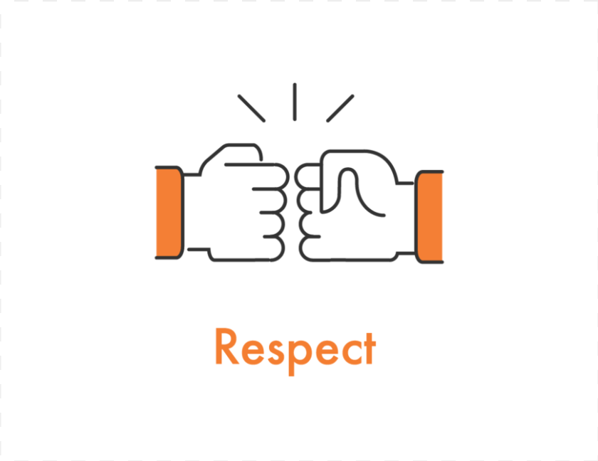 869x670 A Simple Drawing Of Two Fists Bumping Respect Bumping Fist Quotes Transparent PNG