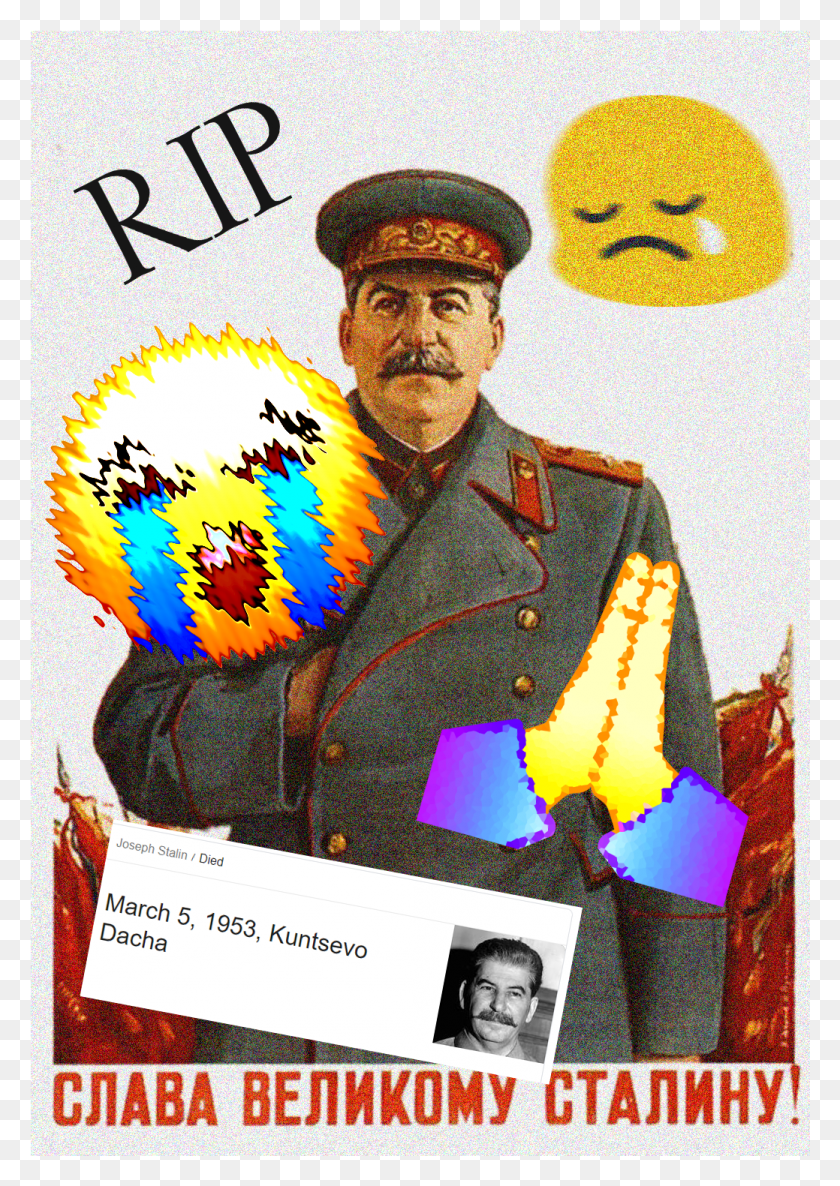 1039x1501 Descargar Png Una Sola Muerte Es Una Tragedia Stalin Poster, Persona, Humano, Anuncio Hd Png