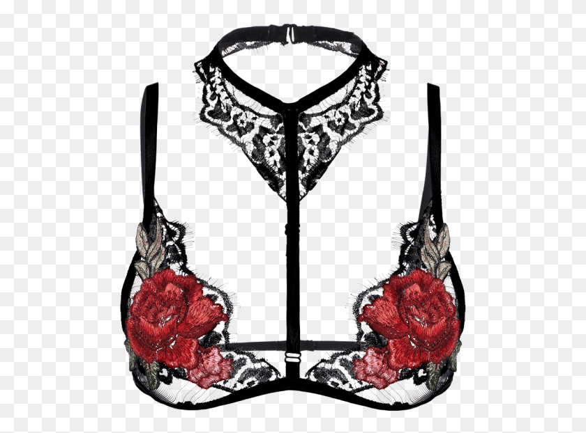 499x562 A Site With Wide Selection Of Trendy Fashion Style Brassiere, Carnation, Flower, Plant HD PNG Download