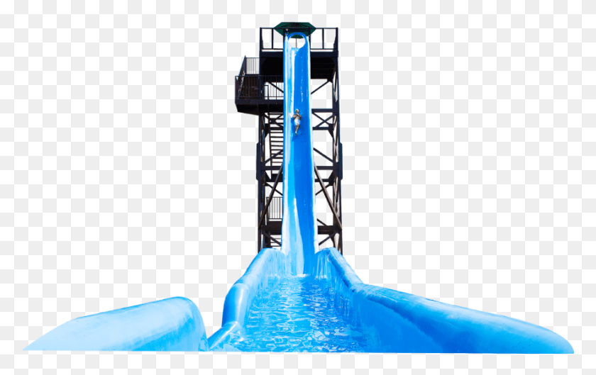 882x531 A Sloped Slide So High That It Reaches The Clouds Roller Coaster, Water, Toy, Amusement Park HD PNG Download