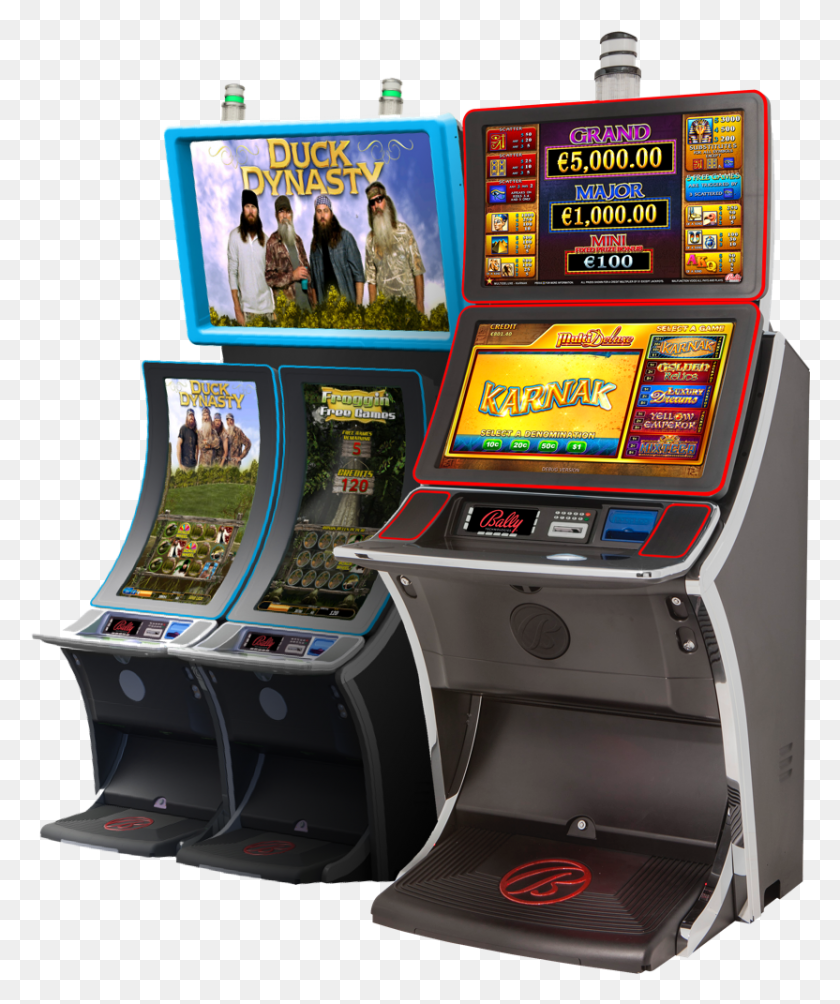 832x1007 A Slot Machine From Bally Video Game Arcade Cabinet, Person, Human, Gambling HD PNG Download