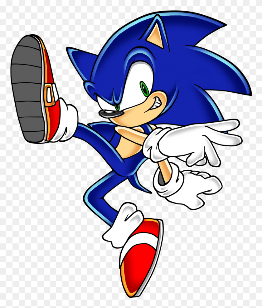 897x1067 A Sonic Adventure Game So I Did Just That Redrew It Cartoon, Manga, Comics, Book HD PNG Download