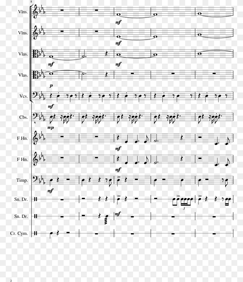 773x976 A Spartan Rises Sheet Music 2 Of 8 Pages Black Lightning Theme Song 2018 Piano Notes, Gray Transparent PNG