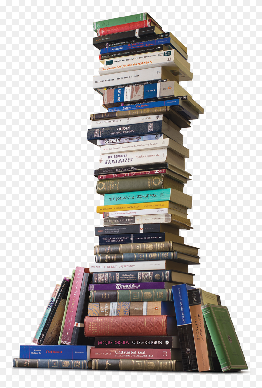 950x1441 A Stack Of Great Books, Book, Novel HD PNG Download