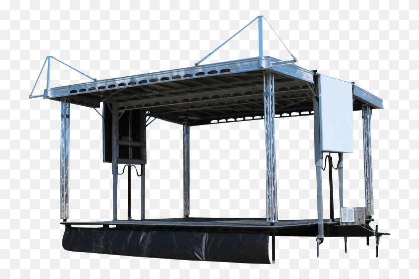 726x500 A Stage In High Demand And We39re Excited To Be Apex 2420 Mobile Stage, Gate, Porch, Patio HD PNG Download