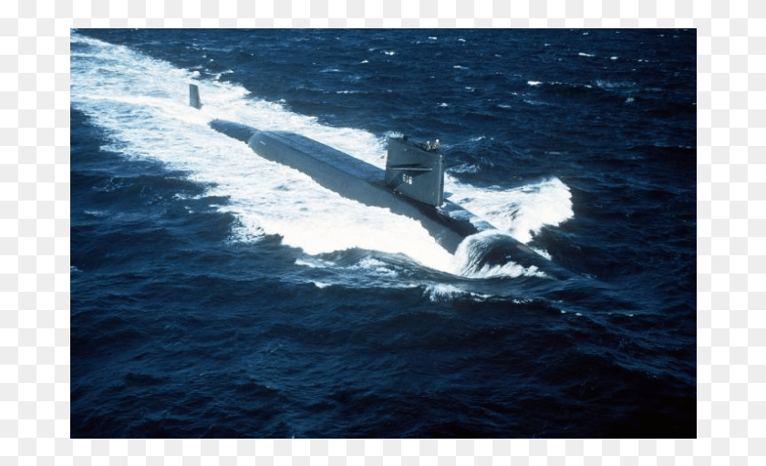 688x451 A Starboard Bow View Of The Nuclear Powered Strategic Sea, Transportation, Submarine, Vehicle HD PNG Download