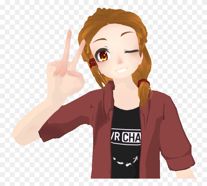 747x696 A Super Passionate Veteran Of Vrchat Known For Evolvedant Vrchat, Clothing, Apparel, Person HD PNG Download