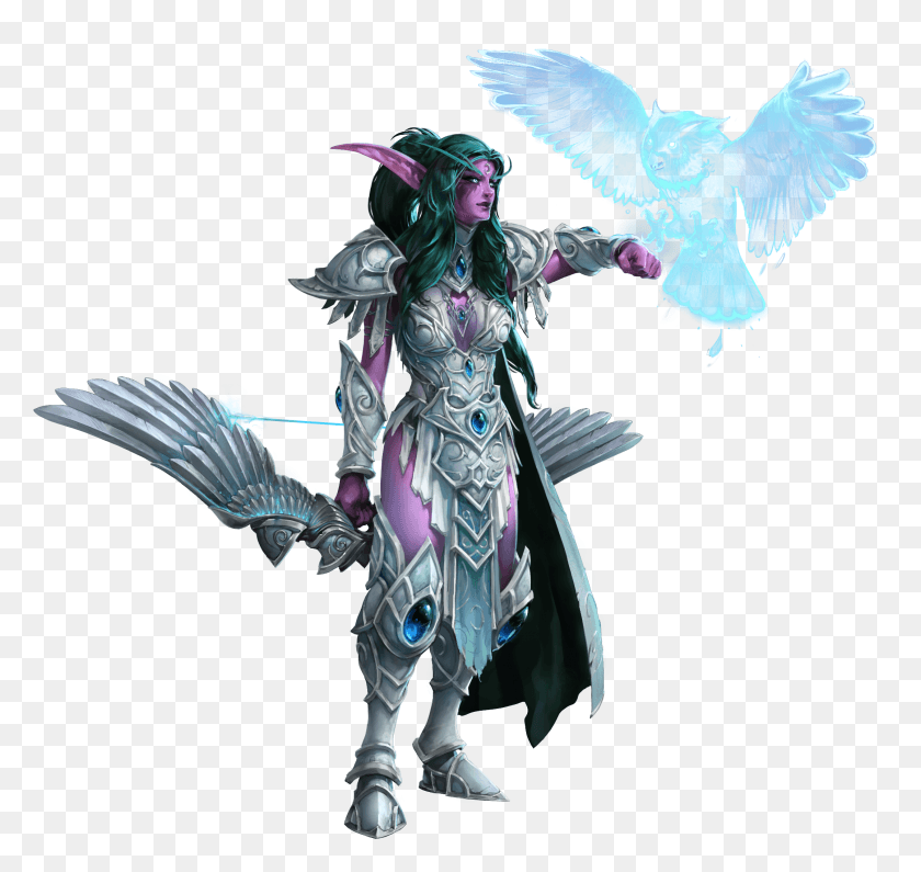 2155x2033 A Support With A Wicked Sweet Bow Just Night Elf Things Heroes Of The Storm Tyrande, Person, Human HD PNG Download