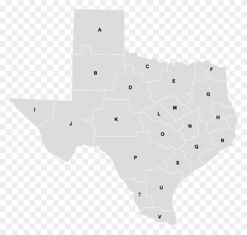 1423x1350 A Texas Map With Tsa Borders Image Texas Rules Of Civil Procedure, Diagram, Plot, Atlas HD PNG Download