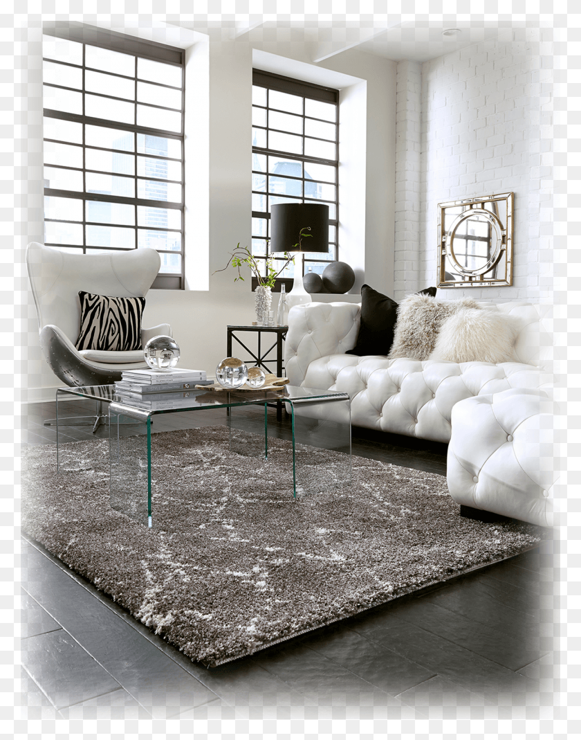 1200x1553 A Thick Pile Custom Rug Contrasts Smartly With The Contemporary Modern Sofa Design, Furniture, Table, Coffee Table HD PNG Download