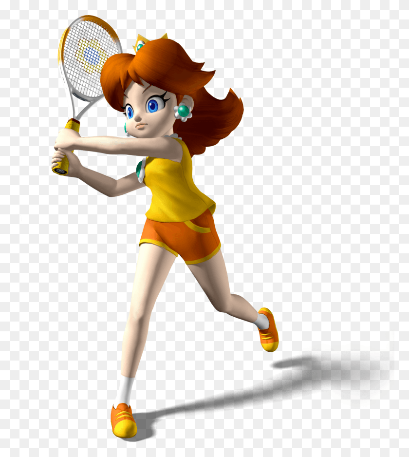 1731x1950 A Thorough Analysis On The Different Entities Of Daisy Mario Power Tennis Princess Daisy, Person, Human, Toy HD PNG Download