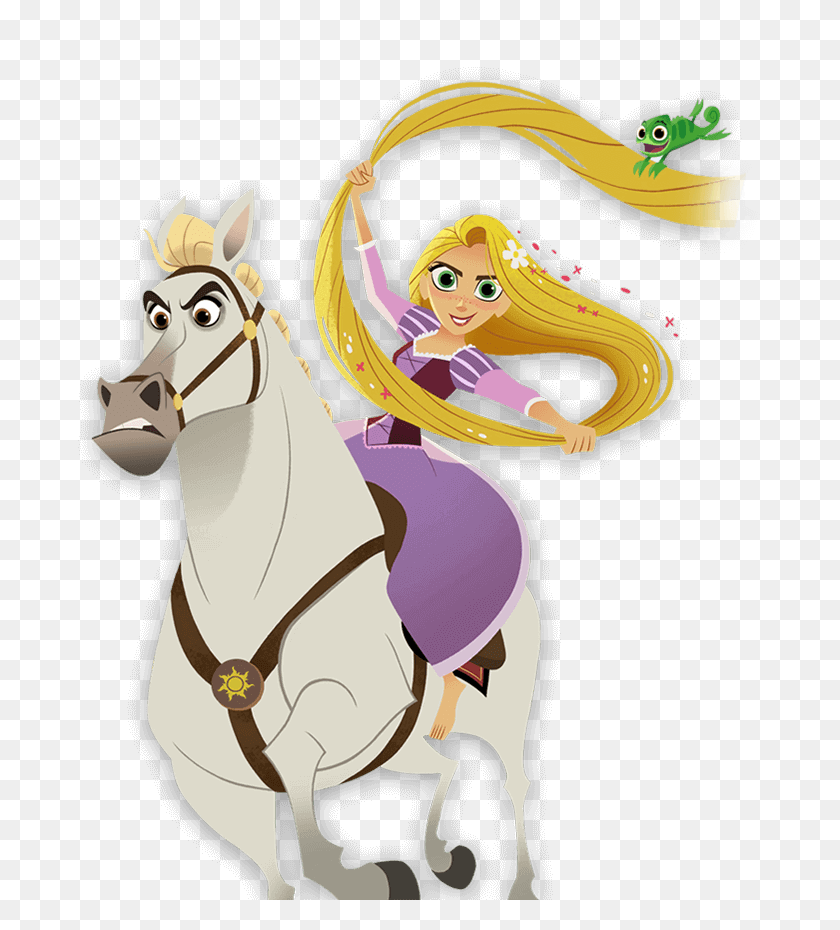 699x870 A Thrilling Tangled The Series Poster, Animal, Mamífero, Caballo Hd Png