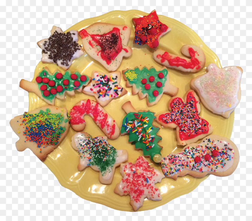982x853 A Time For Traditions Christmas Cookies Plates, Icing, Cream, Cake HD PNG Download